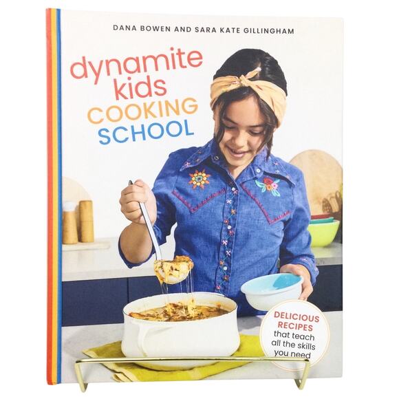Dynamite Kids Cooking School By Dana Bowen and Sarah Kate Gillingham Hardcover - Picture 1 of 14